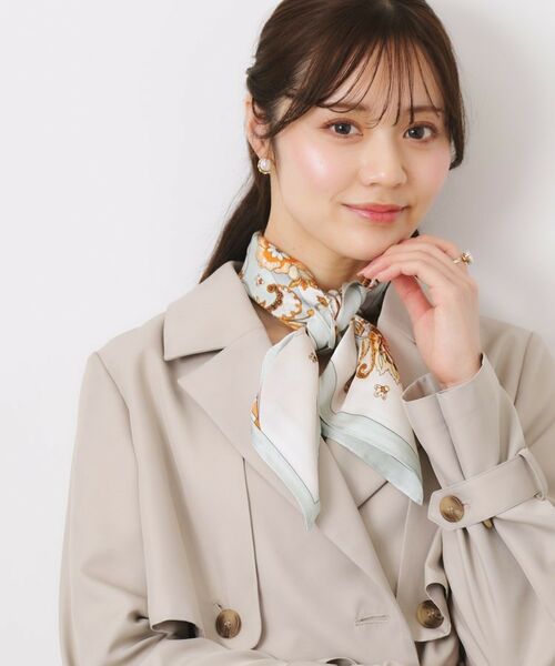 Couture Brooch / クチュールブローチ バンダナ・スカーフ | フラワー大判スカーフ | 詳細4