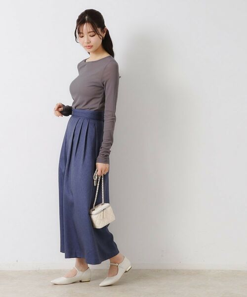 Couture Brooch / クチュールブローチ カットソー | チュールクルーネックTシャツ | 詳細14