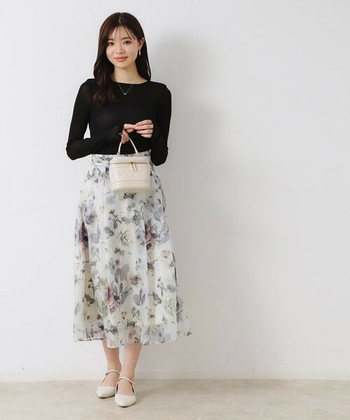 Couture Brooch / クチュールブローチ カットソー | チュールクルーネックTシャツ | 詳細22