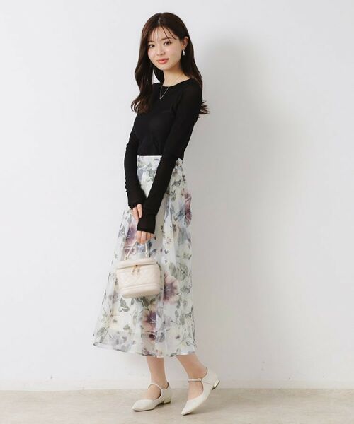 Couture Brooch / クチュールブローチ カットソー | チュールクルーネックTシャツ | 詳細23