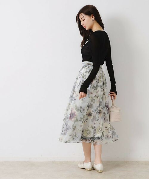 Couture Brooch / クチュールブローチ カットソー | チュールクルーネックTシャツ | 詳細24