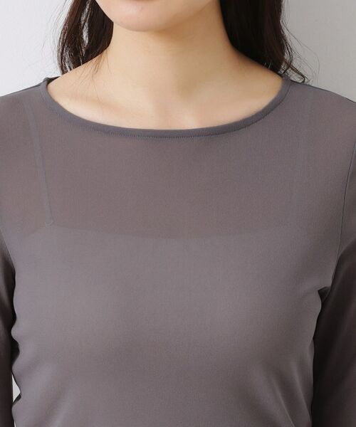 Couture Brooch / クチュールブローチ カットソー | チュールクルーネックTシャツ | 詳細30