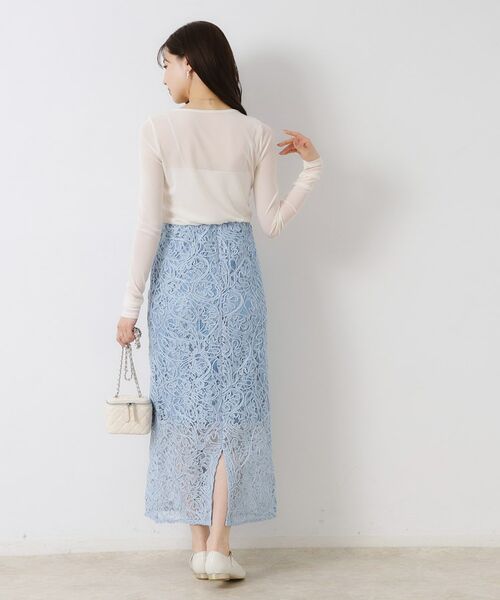 Couture Brooch / クチュールブローチ カットソー | チュールクルーネックTシャツ | 詳細7