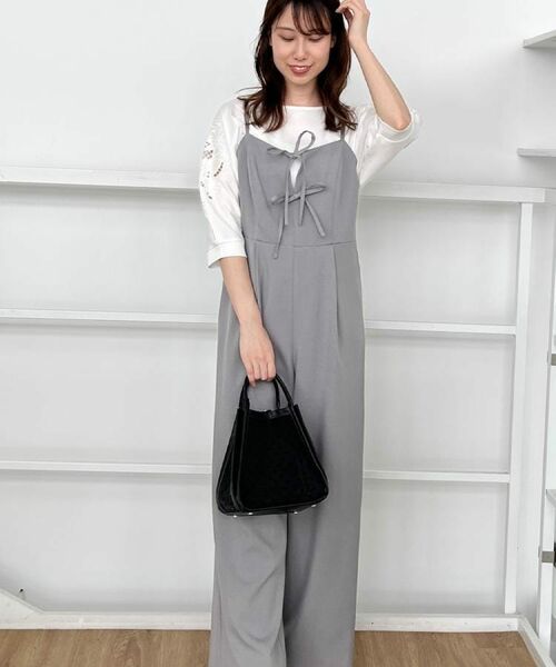 Couture Brooch / クチュールブローチ カットソー | 【接触冷感・洗える・UV機能付き・二の腕カバー】デイジー＆リボン エンブロドルマントップス | 詳細8