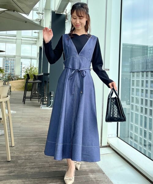 Couture Brooch / クチュールブローチ カットソー | 【新色あり/通勤/マシンウォッシャブル・アンチピリング機能付き】ハートネックテレコプルオーバー | 詳細27