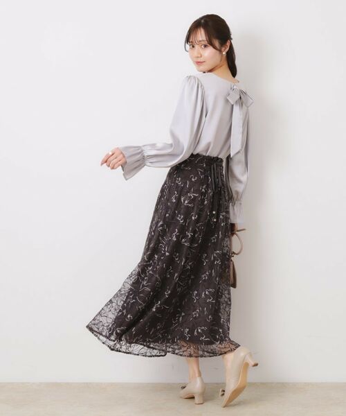 Couture Brooch / クチュールブローチ カットソー | ハートネックドッキングプルオーバー | 詳細10