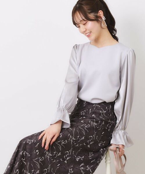 Couture Brooch / クチュールブローチ カットソー | ハートネックドッキングプルオーバー | 詳細16