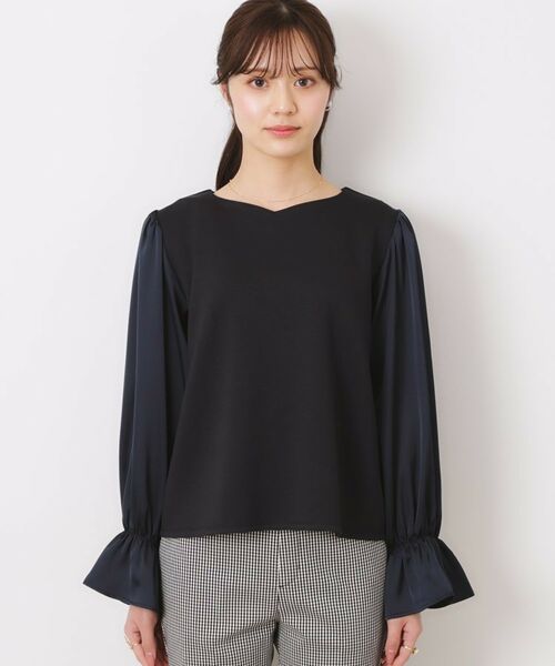 Couture Brooch / クチュールブローチ カットソー | ハートネックドッキングプルオーバー | 詳細28