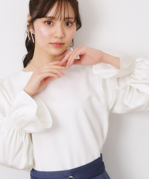 Couture Brooch / クチュールブローチ カットソー | ハートネックドッキングプルオーバー | 詳細4