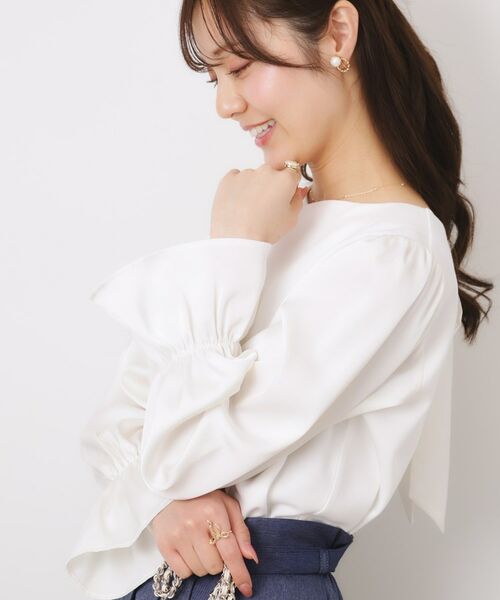 Couture Brooch / クチュールブローチ カットソー | ハートネックドッキングプルオーバー | 詳細5