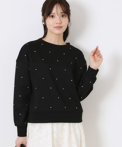 Couture Brooch / クチュールブローチ カットソー | ビジューダンボールプルオーバー | 詳細19