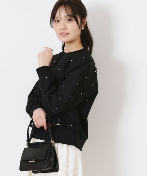 Couture Brooch / クチュールブローチ カットソー | ビジューダンボールプルオーバー | 詳細20