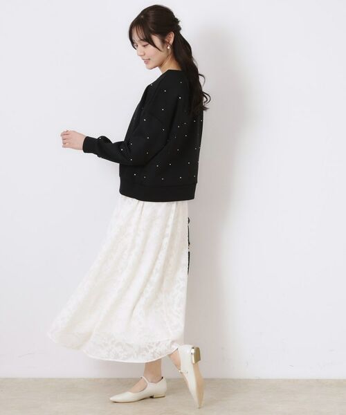 Couture Brooch / クチュールブローチ カットソー | ビジューダンボールプルオーバー | 詳細23