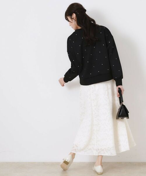 Couture Brooch / クチュールブローチ カットソー | ビジューダンボールプルオーバー | 詳細24