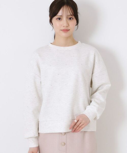 Couture Brooch / クチュールブローチ カットソー | ビジューダンボールプルオーバー | 詳細26