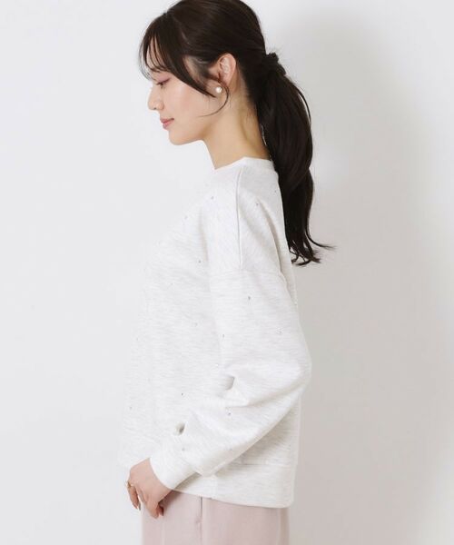 Couture Brooch / クチュールブローチ カットソー | ビジューダンボールプルオーバー | 詳細27