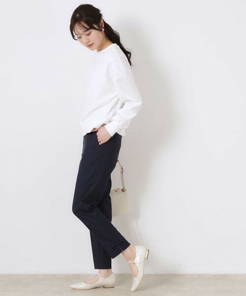 Couture Brooch / クチュールブローチ カットソー | ビジューダンボールプルオーバー | 詳細7