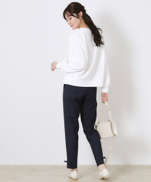 Couture Brooch / クチュールブローチ カットソー | ビジューダンボールプルオーバー | 詳細8