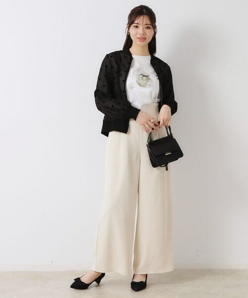 Couture Brooch / クチュールブローチ レザーブルゾン・ジャケット | フロッキードットブルゾン | 詳細14