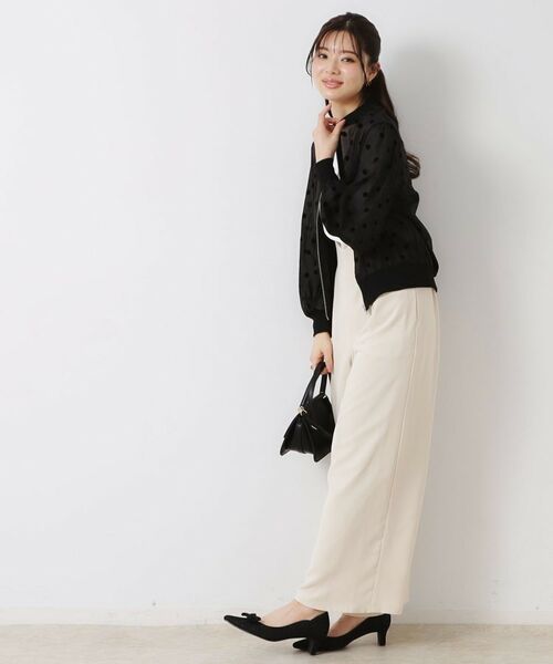 Couture Brooch / クチュールブローチ レザーブルゾン・ジャケット | フロッキードットブルゾン | 詳細15