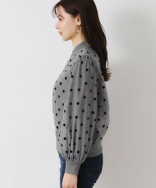 Couture Brooch / クチュールブローチ レザーブルゾン・ジャケット | フロッキードットブルゾン | 詳細19