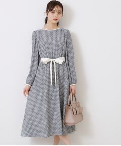 Couture Brooch / クチュールブローチ ミニ丈・ひざ丈ワンピース | 柄アソートプリントワンピース