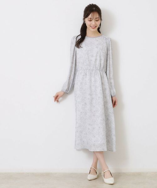 Couture Brooch / クチュールブローチ ミニ丈・ひざ丈ワンピース | 柄アソートプリントワンピース | 詳細10