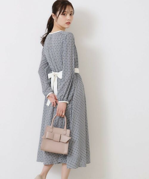 Couture Brooch / クチュールブローチ ミニ丈・ひざ丈ワンピース | 柄アソートプリントワンピース | 詳細17