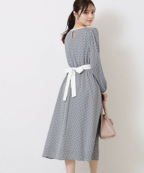 Couture Brooch / クチュールブローチ ミニ丈・ひざ丈ワンピース | 柄アソートプリントワンピース | 詳細18