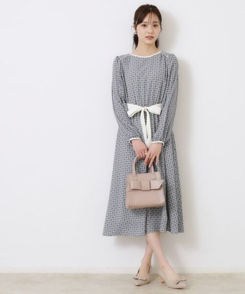 Couture Brooch / クチュールブローチ ミニ丈・ひざ丈ワンピース | 柄アソートプリントワンピース | 詳細19