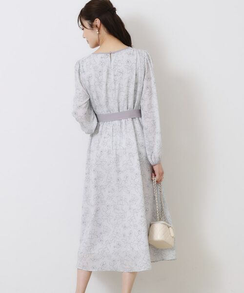 Couture Brooch / クチュールブローチ ミニ丈・ひざ丈ワンピース | 柄アソートプリントワンピース | 詳細2