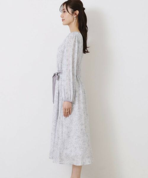 Couture Brooch / クチュールブローチ ミニ丈・ひざ丈ワンピース | 柄アソートプリントワンピース | 詳細24