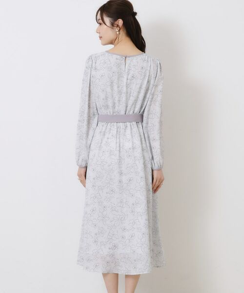 Couture Brooch / クチュールブローチ ミニ丈・ひざ丈ワンピース | 柄アソートプリントワンピース | 詳細25