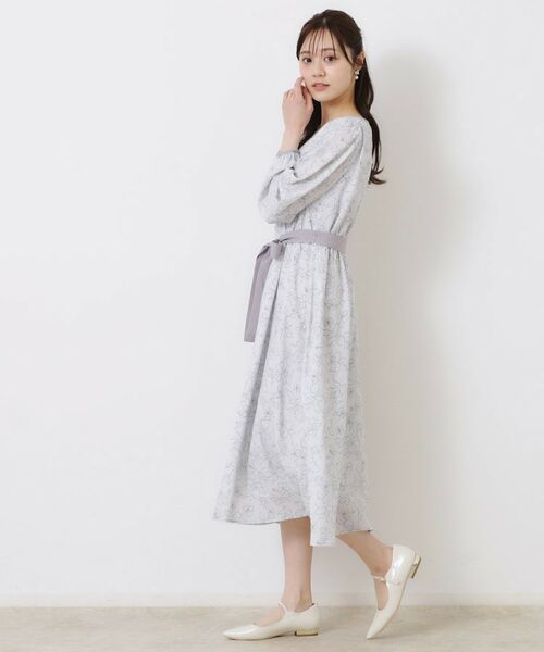 Couture Brooch / クチュールブローチ ミニ丈・ひざ丈ワンピース | 柄アソートプリントワンピース | 詳細7