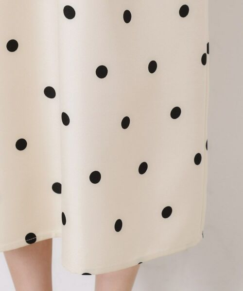 Couture Brooch / クチュールブローチ ロング・マキシ丈ワンピース | レースデザインドットジャンスカ | 詳細25