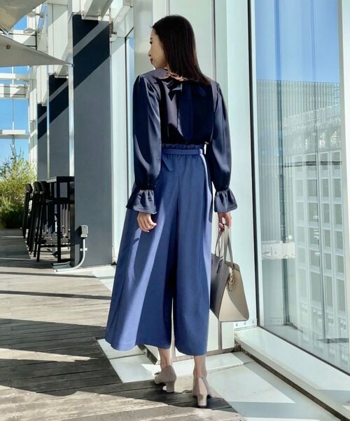 Couture Brooch / クチュールブローチ ショート・ハーフ・半端丈パンツ | 【きれいめ・大人カジュアル・通勤】デニムライクスカンツ | 詳細13