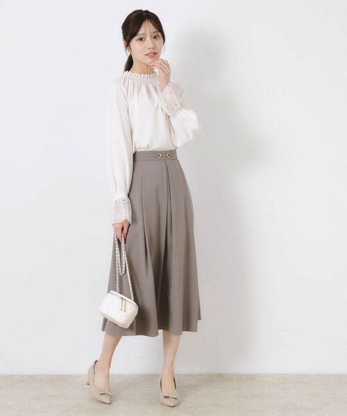 Couture Brooch / クチュールブローチ スカート | 【きれいめ・美脚効果・通勤】ネオシャンブルビットスカート | 詳細1