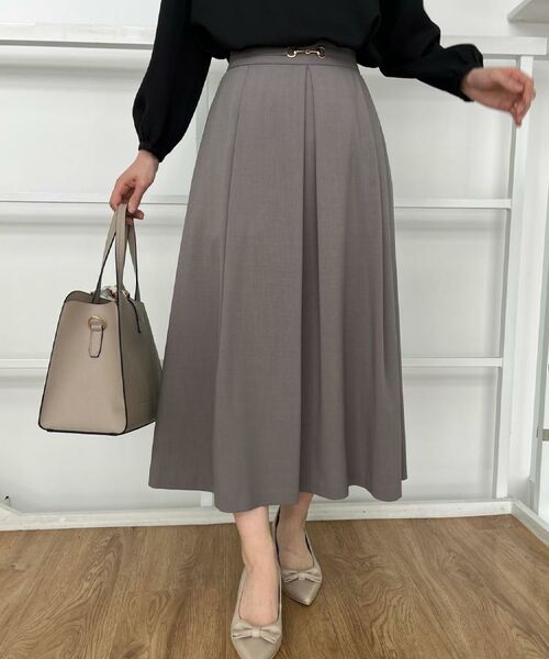 Couture Brooch / クチュールブローチ スカート | 【きれいめ・美脚効果・通勤】ネオシャンブルビットスカート | 詳細12