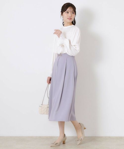 Couture Brooch / クチュールブローチ スカート | 【きれいめ・美脚効果・通勤】ネオシャンブルビットスカート | 詳細14