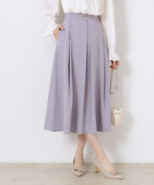 Couture Brooch / クチュールブローチ スカート | 【きれいめ・美脚効果・通勤】ネオシャンブルビットスカート | 詳細16