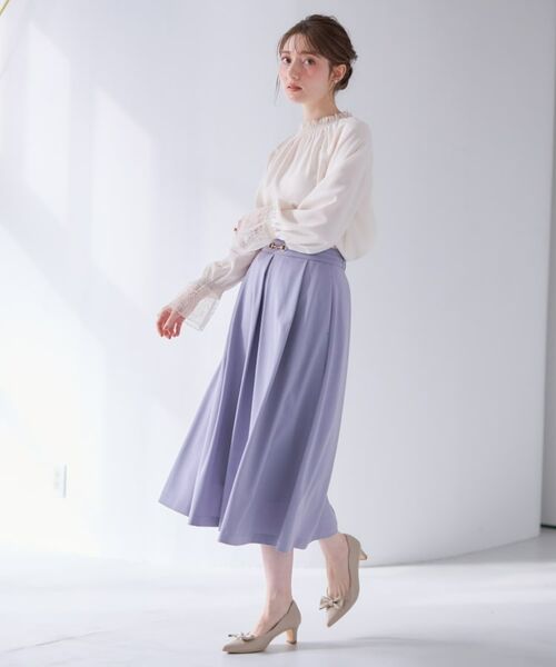 Couture Brooch / クチュールブローチ スカート | 【きれいめ・美脚効果・通勤】ネオシャンブルビットスカート | 詳細20