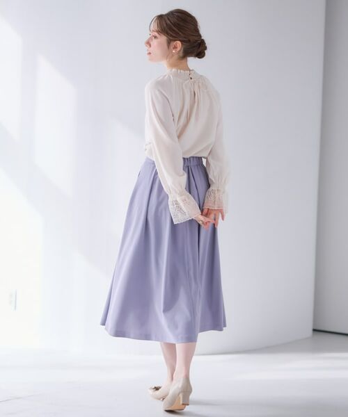 Couture Brooch / クチュールブローチ スカート | 【きれいめ・美脚効果・通勤】ネオシャンブルビットスカート | 詳細21