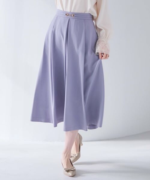 Couture Brooch / クチュールブローチ スカート | 【きれいめ・美脚効果・通勤】ネオシャンブルビットスカート | 詳細22