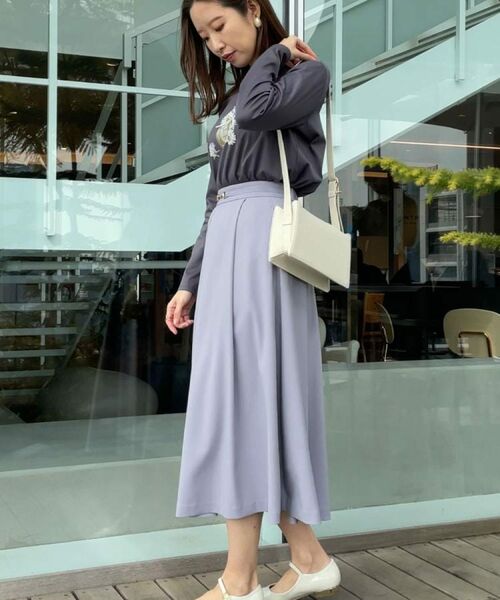 Couture Brooch / クチュールブローチ スカート | 【きれいめ・美脚効果・通勤】ネオシャンブルビットスカート | 詳細24