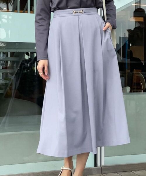 Couture Brooch / クチュールブローチ スカート | 【きれいめ・美脚効果・通勤】ネオシャンブルビットスカート | 詳細26
