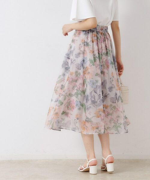 Couture Brooch / クチュールブローチ ロング・マキシ丈スカート | 【一枚で着映える・華やか・上品】Summerオーガンフルールスカート | 詳細26