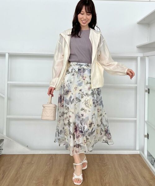 かおりん◡̈⃝︎です セール】 【一枚で着映える・華やか・上品】Summerオーガン