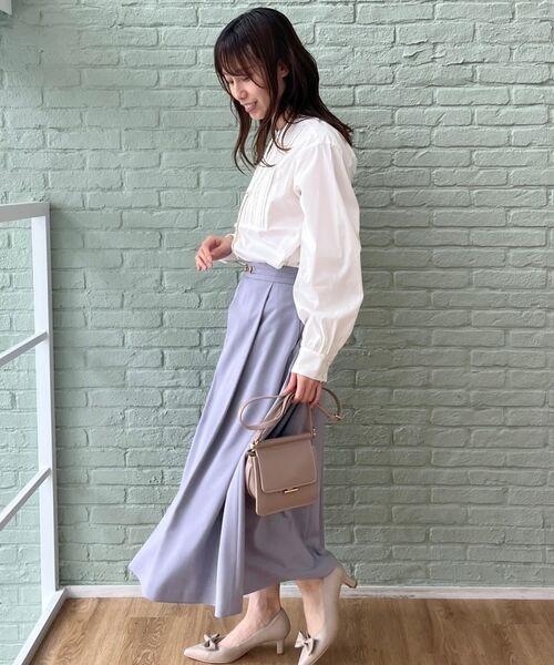 Couture Brooch / クチュールブローチ シャツ・ブラウス | 【きれいめ・通勤】ランダムタックレースシャツ | 詳細11