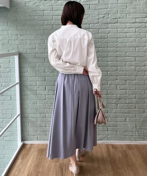 Couture Brooch / クチュールブローチ シャツ・ブラウス | 【きれいめ・通勤】ランダムタックレースシャツ | 詳細12