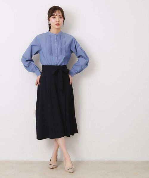 Couture Brooch / クチュールブローチ シャツ・ブラウス | 【きれいめ・通勤】ランダムタックレースシャツ | 詳細25